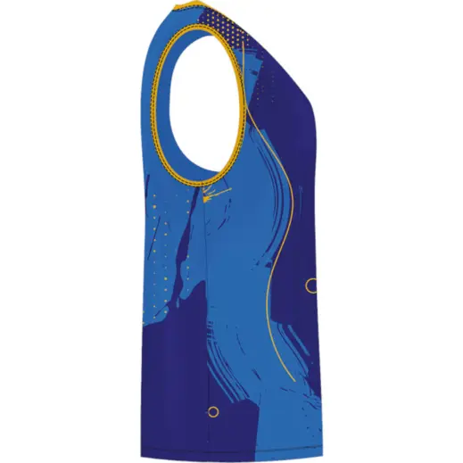 Kiddies V-Neck Vest Side
